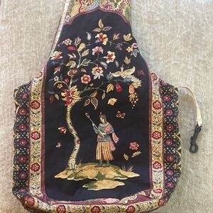 Floral Chinese Dynasty Pattern Women's Bohemian off the Shoulder Bag. Colorful.